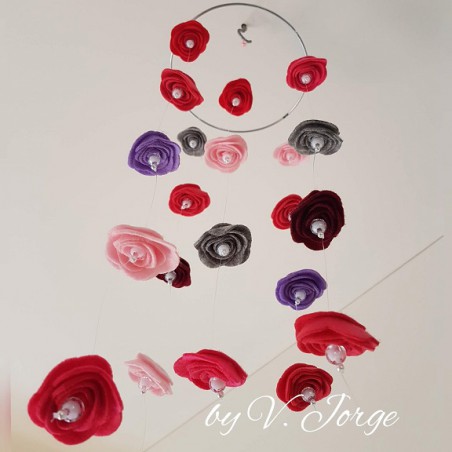 Roses Wind Chime 01