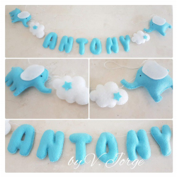 NAME CHAIN - 2 Elephant & 2...