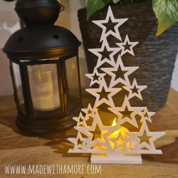 LED Star Tree Ornament - 01