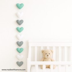Kinderzimmer Deko - Herzen 05
